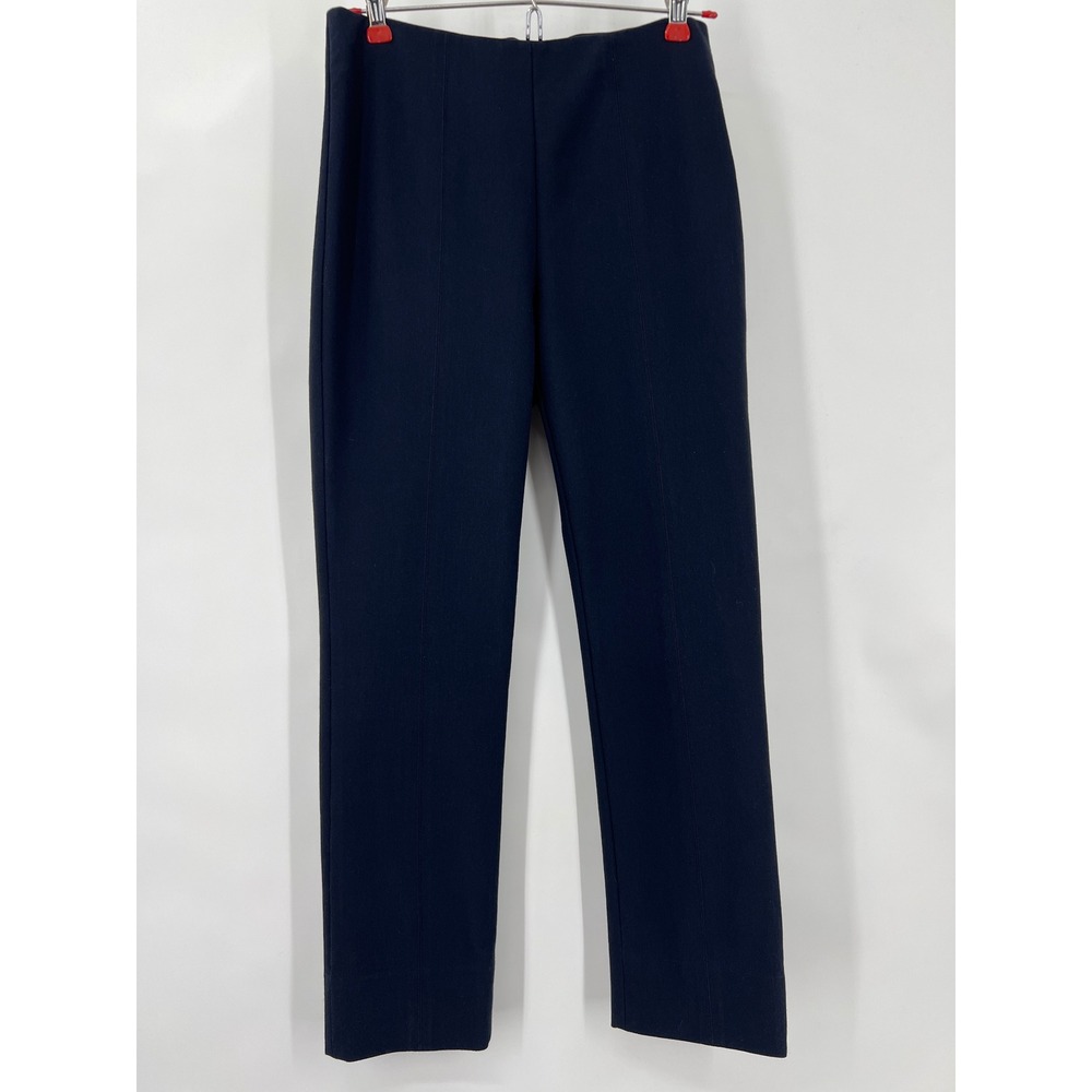 Vince Navy Blue Stretch Cotton Seamed Pull On Pants VR52921199 Womens Quiet Lux